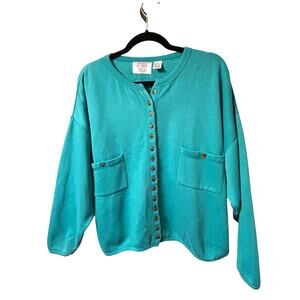 Vintage Studio HQ Button-Up - Soft Jersey, Relaxed Fit (M)